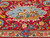 Antique Persian Tabriz Pictorial | Rug | Top Section Detail