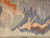Vintage Lesotho Mohair Tapestry | Reflection in Pond | Center Field Close-Up