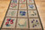 Vintage Hooked Rug | Handwoven | Center Section Detail