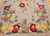 Vintage Hooked Rug | Handwoven | Center Field Close-Up