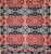 19th Century American Tri-Color Coverlet in Red, Blue, and White,  @thepersianknot  , SKU 2223