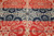 19th Century American Tri-Color Coverlet in Red, Blue, and White,  @thepersianknot  , SKU 2223