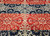 19th Century American Tri-Color Coverlet in Red, Blue, and White,  @thepersianknot  , SKU 2223