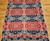 19th Century American Tri-Color Coverlet in Red, Blue, and White,  @thepersianknot  , SKU 2223