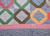 Vintage Amish Quilt | Indian Hatchet Lancaster County | Lower Section Detail