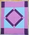 Vintage Amish Quilt | Diamond in a Square Lancaster County | Top Section Detail