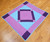 Vintage American Amish Hand-Crafted “Diamond in a Square” Cotton Quilt,  @thepersianknot  , SKU 2243