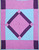 Vintage American Amish Hand-Crafted “Diamond in a Square” Cotton Quilt,  @thepersianknot  , SKU 2243
