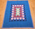 Vintage American Amish Quilt | Handwoven | Full View on Floor