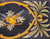 Vintage Pictorial Hooked Rug | Handwoven | Center Field Close-Up