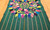 Vintage South American Embroidered Textile | Bird Medallion | Lower Section Detail