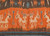 Vintage Indonesian Ikat Textile Panel | Wall Art | Border Detail
