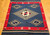 Antique Saltillo Serape Kilim | Mexican Textile | Center Section Detail