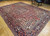 Vintage Room Size Persian Heriz in Red, Ivory, Yellow, Pink, Blue, Navy, The Persian Knot, SKU 1262