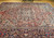 Vintage Room Size Persian Heriz in Red, Ivory, Yellow, Pink, Blue, Navy, The Persian Knot, SKU 1262