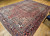 Vintage Room Size Persian Heriz in Red, Ivory, Yellow, Pink, Blue, Navy, The Persian Knot, SKU 1262