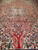 Antique Persian Heriz Rug 6x9 | Bold Medallion | Center Section Detail