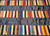 Vintage American Silk Quilt | Handwoven | Center Field Close-Up