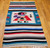 Vintage Navajo Southwestern Pictorial Kilim | Handwoven | Full View on Floor
