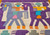 Vintage Navajo Southwestern Pictorial Kilim | Handwoven | Border Detail