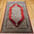 Antique Persian Silk Qum | Textile | Full View on Floor