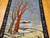Antique Persian Tabriz Pictorial | Rug | Center Section Detail