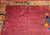 Antique Chinese Art Deco Rug 9x12 | Magenta Butterfly | Border Detail