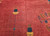 Antique Chinese Art Deco Rug 9x12 | Magenta Butterfly | In-Room View 4