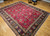 Vintage Persian Silk Tabriz Rug 10x13 | Red Floral | In-Room View 10