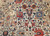 Vintage Persian Tabriz Rug 8x10 | Ivory Floral | In-Room View 2