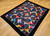 Antique American Silk Velvet Log Cabin Quilt | Victorian | In-Room View 8