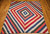 Vintage Amish Quilt | American Pieced Lancaster County | Full View on Floor