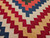 Early 1900s American Pieced Quilt with hand-stitched sawtooth square pattern and colorful calico cotton prints, The Persian Knot Gallery, SKU: 2308