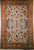 Vintage Persian Isfahan Rug 4x6 | Silk Foundation Allover