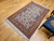 Vintage Persian Isfahan Rug 4x6 | Silk Foundation Allover | In-Room View 7