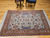 Vintage Persian Isfahan Rug 4x6 | Silk Foundation Allover | In-Room View 8