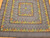 Vintage Persian Embroidered Textile | Floral Needlework | Lower Section Detail
