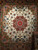 Square Persian Tabriz Area Rug in Cream & Pink, The Persian Knot Gallery, SKU: 1241