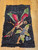 Vintage Hooked Rug | Handwoven | Full View on Floor
