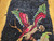 Vintage Hooked Rug | Handwoven | Lower Section Detail