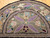 Vintage Hooked Rug | Handwoven | Center Field Close-Up