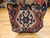 19th century Caucasian Shirvan Mafrash tribal cargo bag with four woven panels and kilim base in bold geometric patterns, The Persian Knot Gallery, SKU: 2332