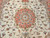 Finely Woven Persian Tabriz Room Size Rug in Floral Pattern in Ivory, Salmon, Camel, Green, The Persian Knot, SKU 1226