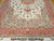 Finely Woven Persian Tabriz Room Size Rug in Floral Pattern in Ivory, Salmon, Camel, Green, The Persian Knot, SKU 1226