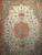 Antique Persian Tabriz Rug 6x9 | Fine City Weave | Top Section Detail