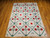 Vintage American Pennsylvania Dutch Quilt | Handwoven | Full View on Floor