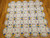 Vintage Double Wedding Ring Quilt | Handwoven | Full View on Floor