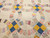 Vintage Double Wedding Ring Quilt | Handwoven | Center Field Close-Up