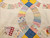 Vintage Double Wedding Ring Quilt | Handwoven | In-Room View