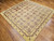 Vintage American Block Flowers Quilt | Handwoven | In-Room View 2